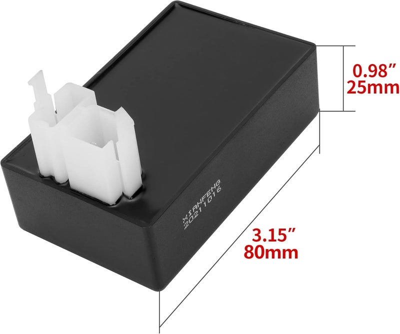 RUTU 6 Pin DC CDI Box Replacement for CG150cc 200cc 250cc Vertical Engine ATV Quad Scooter Go Karts Dirt Bike - Image 2
